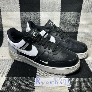 Nike Air Force 1 '07 LV8 Black Size 10 Men's Shoes Sneakers CI0061-001.